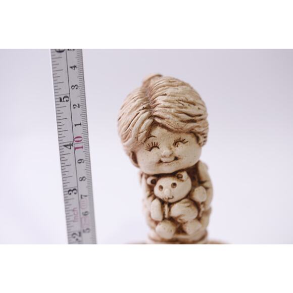 1980s, Paula, Hugs Make Your Tummy Smile, Figurine, Vintage, ~ 251013-WH 1367 - Picture 2 of 3